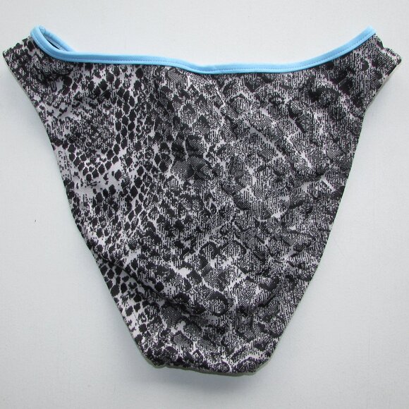XOXO Animal Print High Cut Legs Bikini Bottoms - S - NEW - Picture 3 of 4